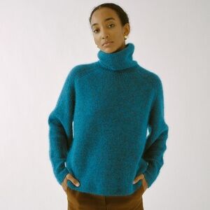 Sayaka Davis Mohair Highneck Sweater Sz XS